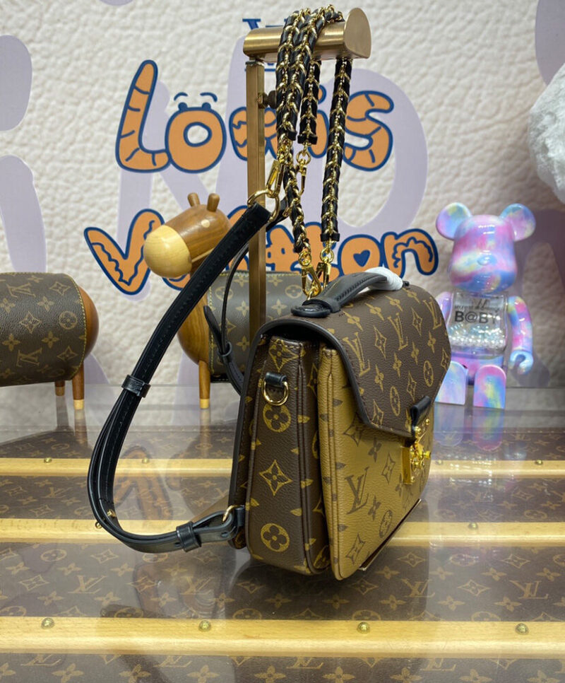 Louis Vuitton Pochette Metis Backpack M11941 Brown